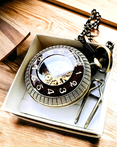 Lommeur "Retro Elegance", mulighed for personlig gravering