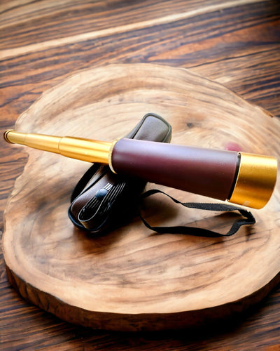 Monokulær Explorer 25x30 - Bærbar, sammenklappelig håndkikkert, mulighed for personlig gravering