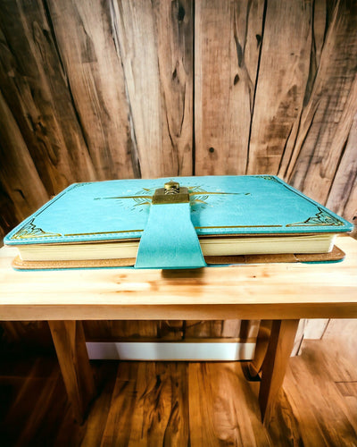 Notatbog Premium med Kodelås A5 - Vintage Stil med Kompas, Japansk Design, Papirvarer til Studerende og Erhverv. Personalisering med Gravering