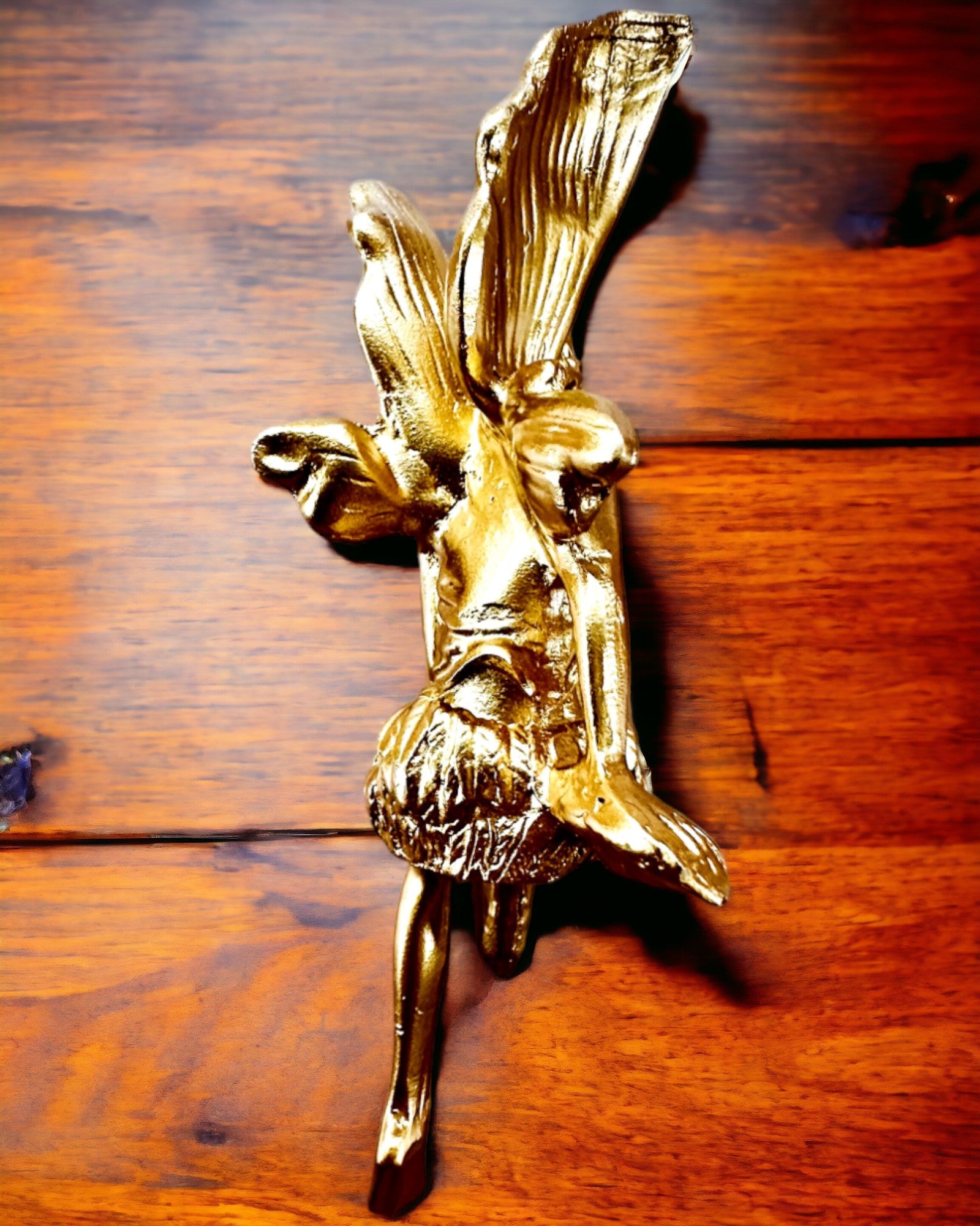 Lille Gylden Drømmefe – Figur med Mulighed for Gravering