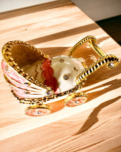 Lille Eventyrlig Smykkevogn, skatte - Kongelig Elegance, personalisering med gravering