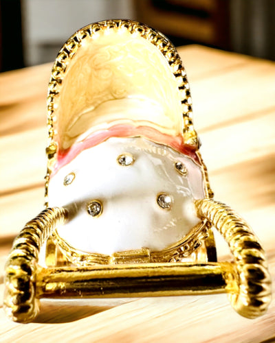 Lille Eventyrlig Smykkevogn, skatte - Kongelig Elegance, personalisering med gravering