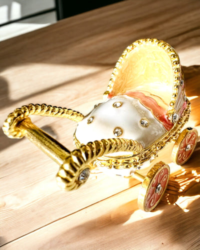 Lille Eventyrlig Smykkevogn, skatte - Kongelig Elegance, personalisering med gravering