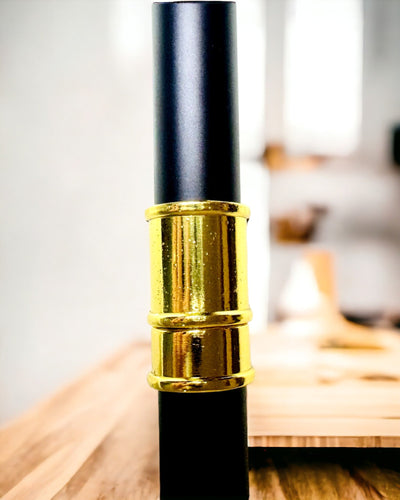 Luksuriøs Stok med Guldhåndtag i Blomsterform – Elegant og Moderne, 93 cm