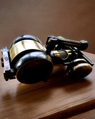 Binocular Nautica - Eksklusivt Vintage Tilbehør - Håndlavet med Mulighed for Gravering, dekoration til kontoret, premium