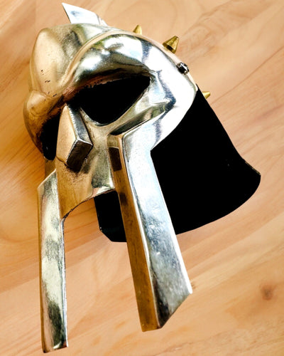 Gladiatorisk Riddermaske "Sparta" - mulighed for personliggørelse med gravering