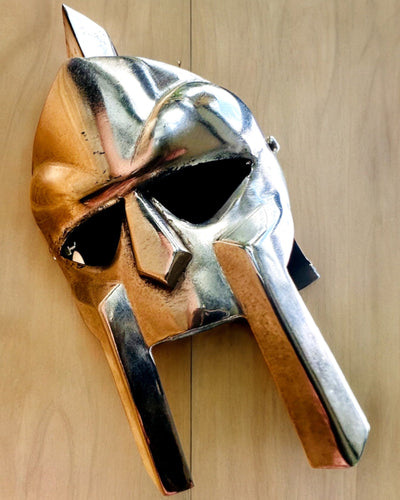 Gladiatorisk Riddermaske "Sparta" - mulighed for personliggørelse med gravering