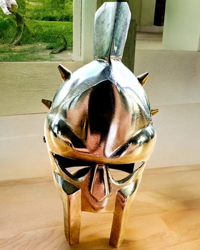 Gladiatorisk Riddermaske "Sparta" - mulighed for personliggørelse med gravering