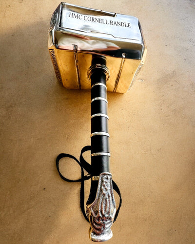 Thors Hammer "Chief" - Håndlavet Håndværkerhammer, personliggørelse med gravering som gave