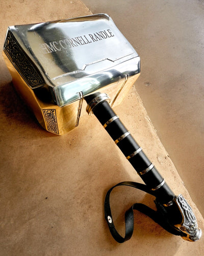 Thors Hammer "Chief" - Håndlavet Håndværkerhammer, personliggørelse med gravering som gave