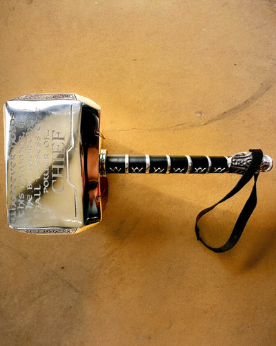 Thors Hammer "Chief" - Håndlavet Håndværkerhammer, personliggørelse med gravering som gave