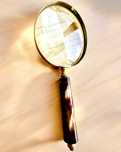 Stor Retro Lup, mulighed for personliggørelse som gave med gravering - varianter til valg