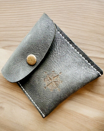 Etui til lommeur eller kompas Rejsende - mulighed for personliggørelse med gravering