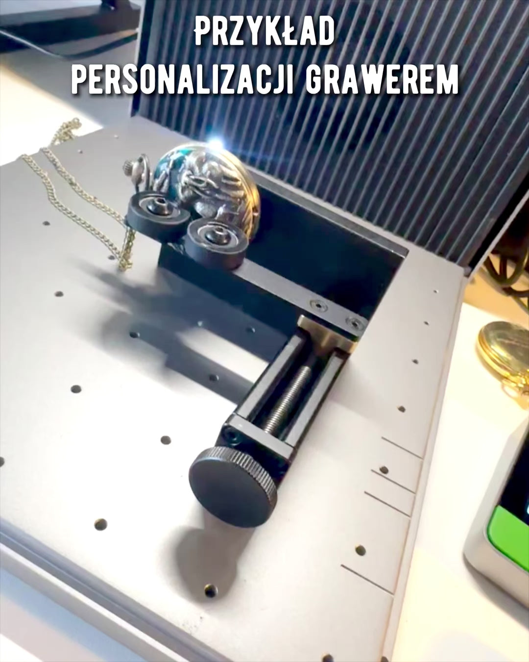 Lommeur "Vintage Explorer" med Mulighed for Gravering