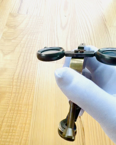 Binocular Nautica - Eksklusivt Vintage Tilbehør - Håndlavet med Mulighed for Gravering, dekoration til kontoret, premium