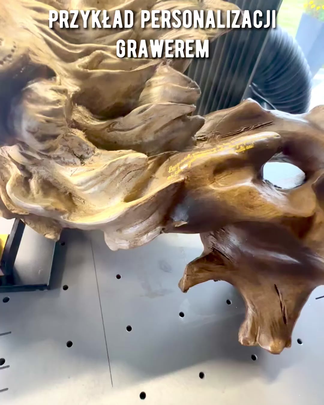 "Wilczy Duch" – Dekorativ Figur med mulighed for personlig gravering, til gave