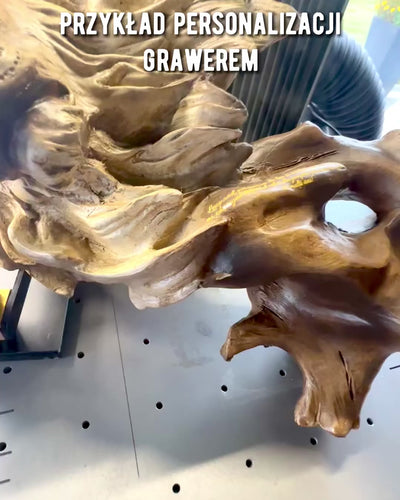 "Wilczy Duch" – Dekorativ Figur med mulighed for personlig gravering, til gave