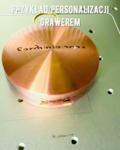 Kompas i rosaguld - navigationsinstrument i retrostil – bærbart og præcist instrument til retningsbestemmelse for rejsende og opdagelsesrejsende. Gravering, personalisering.