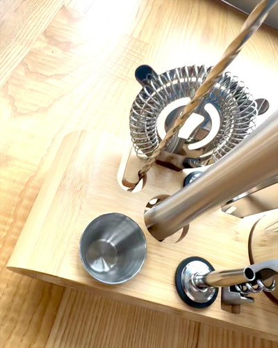 Bartendersæt "MixMaster Pro", mulighed for personlig gravering som gave