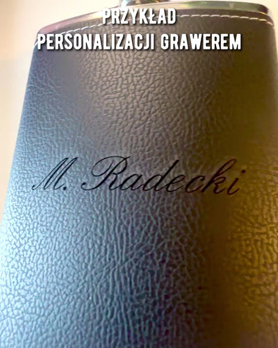 Sæt med lommelærker "Stilfuld Gentleman" - mulighed for personlig gravering som gave