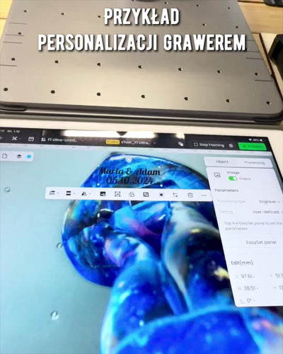 Kosmisk Kram - Resinfigur med Mulighed for Gravering