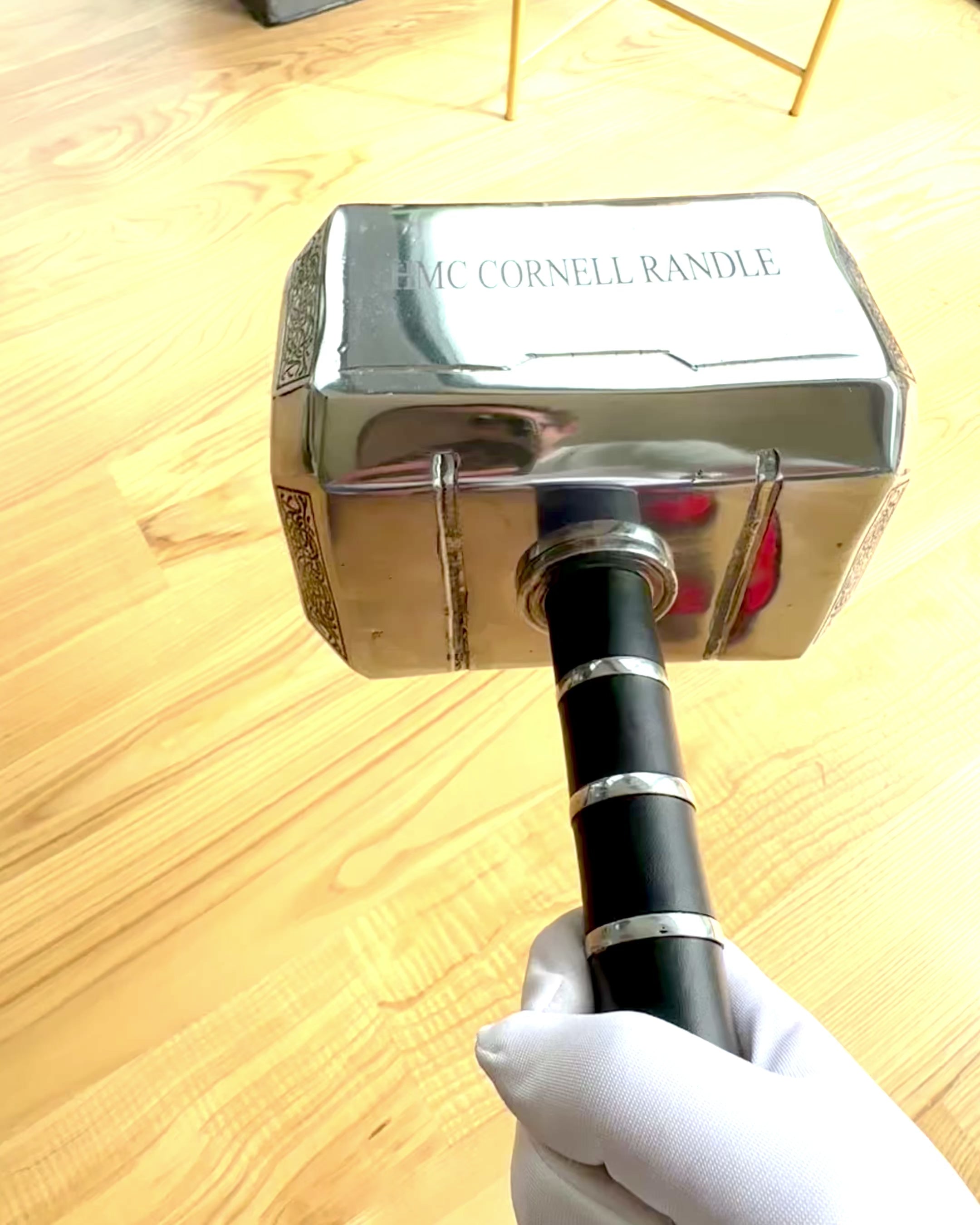 Thors Hammer "Chief" - Håndlavet Håndværkerhammer, personliggørelse med gravering som gave