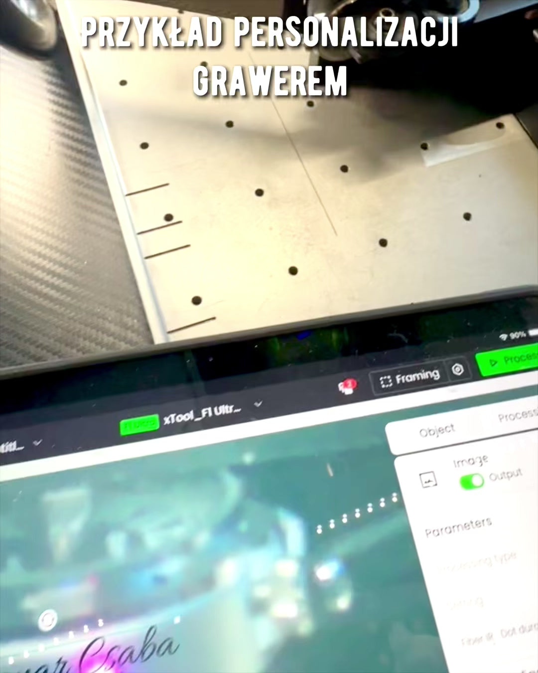 Overlevelsesur „Explorer 4in1”, mulighed for personliggørelse med gravering som gave