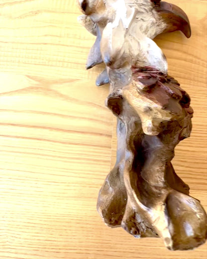 "Orzeł Wolności" - Skulptur af Harpiks med Mulighed for Gravering som gave 26,5 cm høj