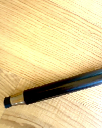 Laska til spadsereture "Hvid Diamant" - Håndlavet i træ, mulighed for gravering