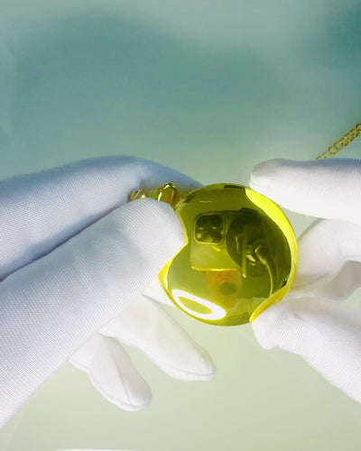 Guldfarvet Lommeur med Mulighed for Gravering