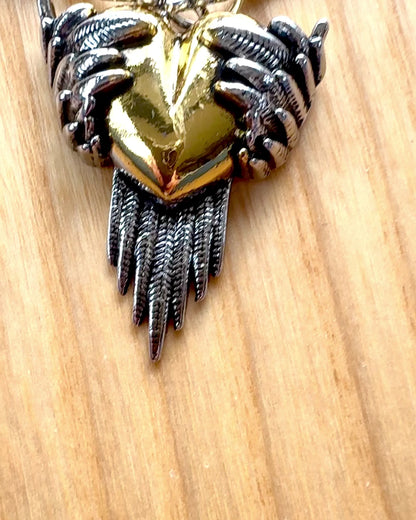"Amulet Sercostrzelec - Mroczne Skrzydła Miłości", mulighed for personalisering med gravering til gave