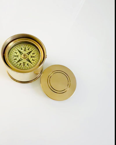 Rejsekompas "Bęben Wschód Słońca" – med mulighed for personlig gravering