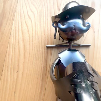 Metalvinholder - vandrer, mulighed for personlig gravering