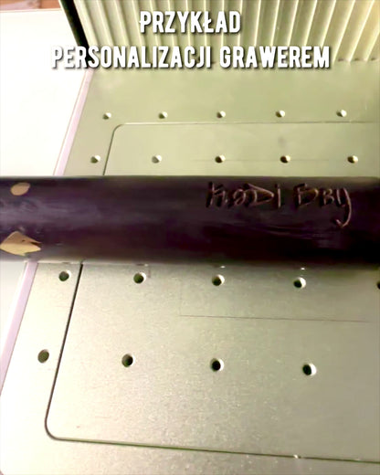 Spadserestok "Jaguar Elegance" af Mango Træ - mulighed for personlig gravering