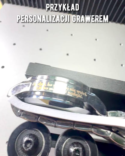 Elegant herreur KIMSDUN Prestige Transparent Mekanisme og Sportslig Elegance, mulighed for personlig gravering
