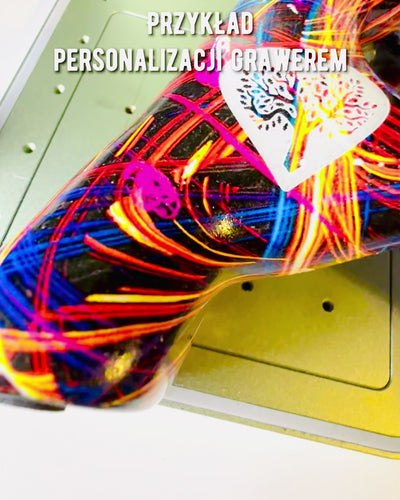 Kalejdoskop Hjerte – Håndlavet Harpynt med Mulighed for Gravering