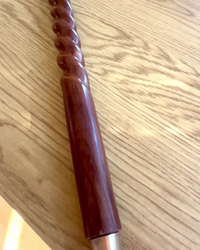 Spadserstok - VIKING med hoved i form af en kampøkse, mulighed for personliggørelse med gravering som gave