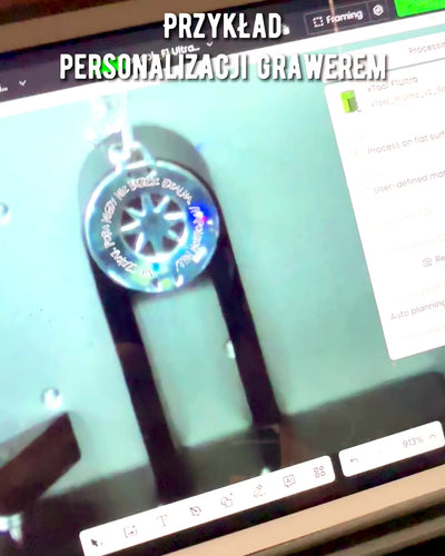 Amulet til Astralrejse – Sølvhalskæde med Gravering, personalisering til gave