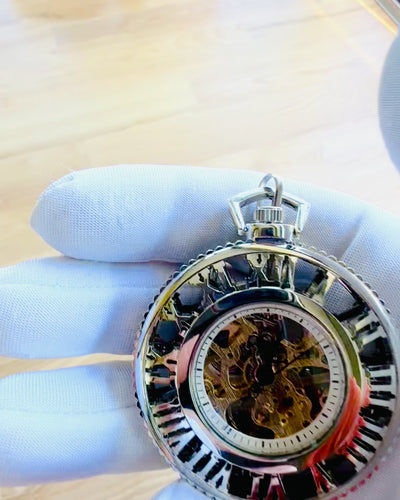 Lommeur "Mechanica Heritage" med Mulighed for Personalisering