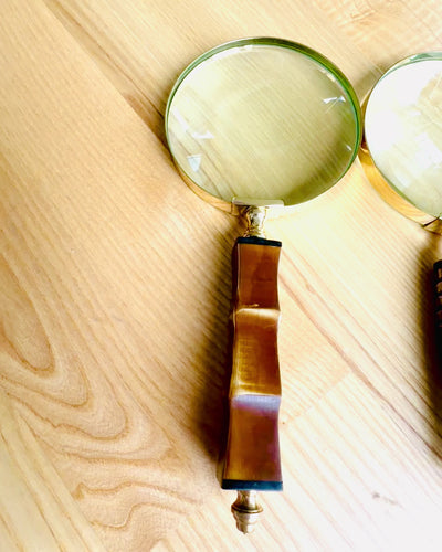 Stor Retro Lup, mulighed for personliggørelse som gave med gravering - varianter til valg