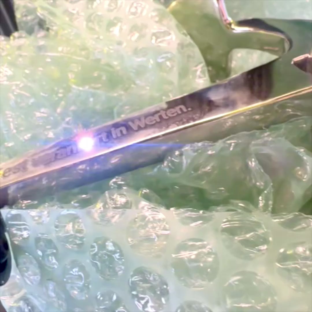 Metalanerker, 20 cm, sølvfarvet med mulighed for gravering – maritim dekoration som gave til hav- og sejlerentusiaster