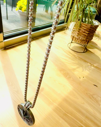 Kompas Halskæde "Eurla" - mulighed for personlig gravering