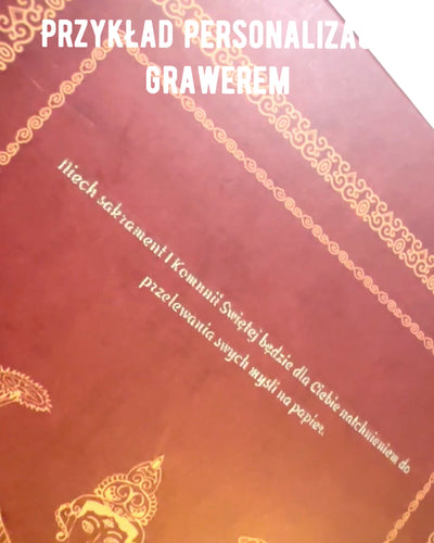 Vintage brun notesbog med dekorativt omslag i retro stil – Opdagelsesrejsendes notesbog – Brun, Vintage