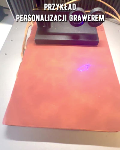 Vintage Notesbog "Nøgle til Fortiden" - Mulighed for gravering som gave, notesbog