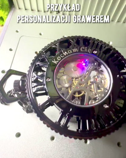 Lommeur "Mechanica Heritage" med Mulighed for Personalisering