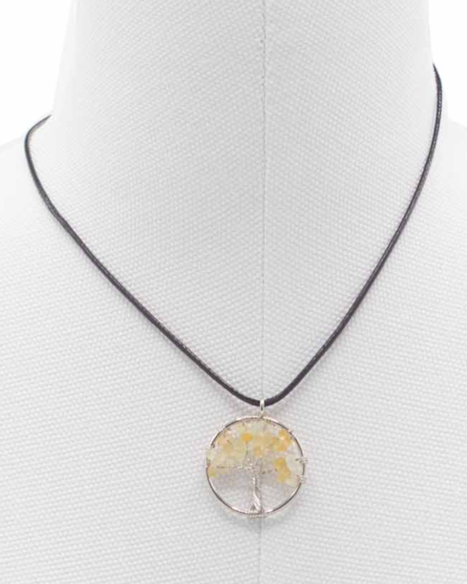 Halskæde Livets Træ Passionens Energi – Karneol