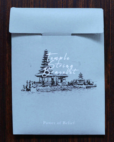 Tempelarmbånd i snor Panca Dharma – Troens styrke