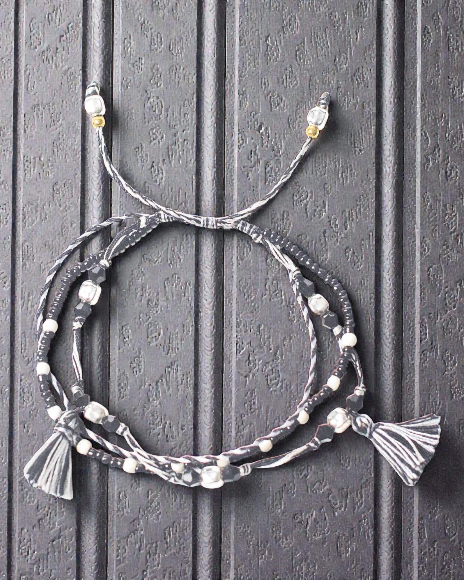 Tempelarmbånd i snor Yin Yang – Naturens balance