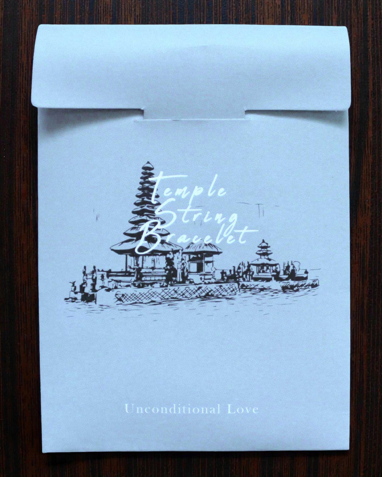 Tempelarmbånd i snor Panca Cinta – Ubetinget kærlighed